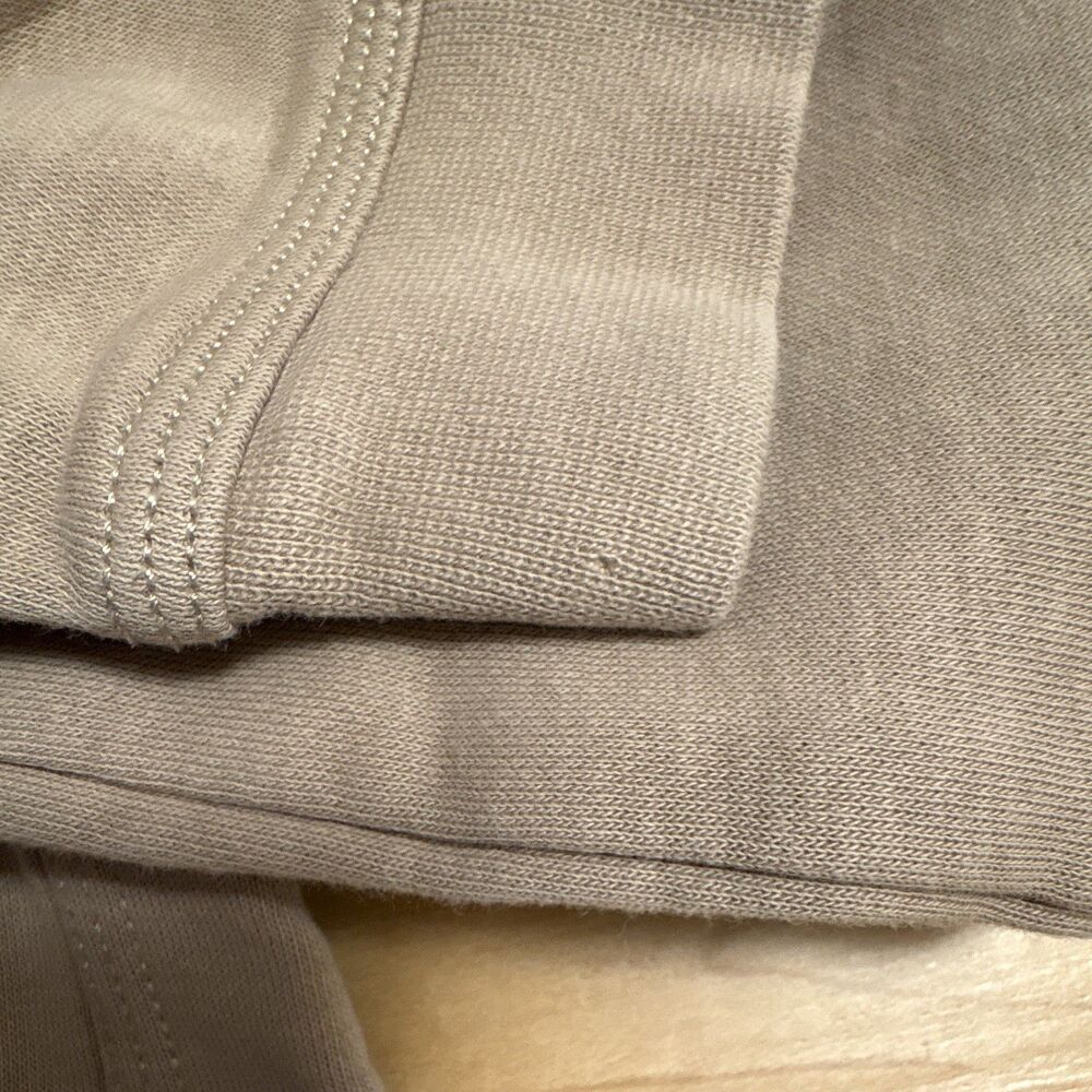 Nike Boy’s Beige Fleece Pullover Hoodie Pocket Size M - Picture 5 of 8